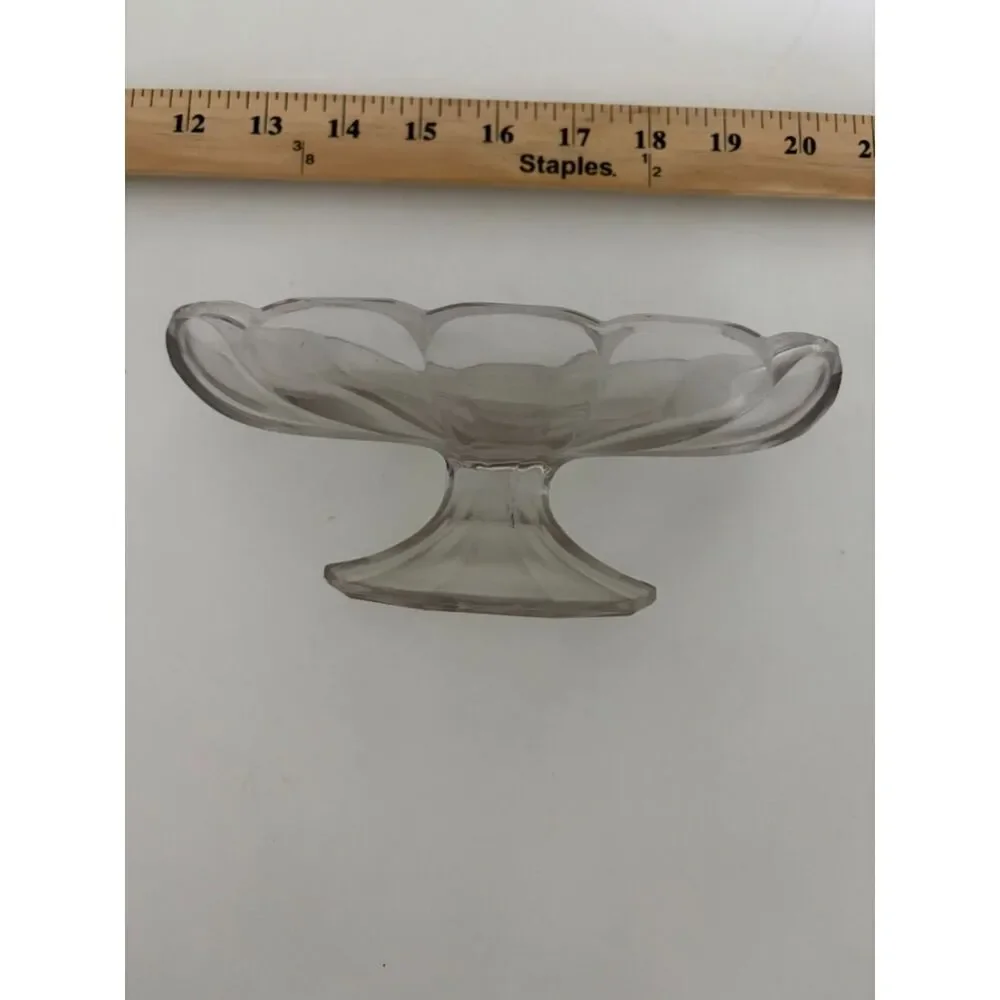 Vintage Soap or candy with pedestal foot.Glows under a black light.